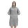 Poncho de baie pentru copii Homelevel, 10-13 ani, Gri, Bumbac organic, 54880.25.43