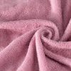 Poncho de baie pentru copii Homelevel, 10-13 ani, Roz / Gri, Bumbac organic, 54880.10.43