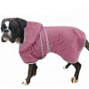 Halat de baie pentru caini Homelevel, L, Roz, Bumbac, 54844.10.3