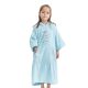Poncho de baie pentru copii Homelevel, 6-9 ani, Albastru, Bumbac organic, 54976.42