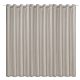 Draperie opaca Stella cu inele Jemidi, 300 x 245 cm, Gri, Poliester, 55288.25.01