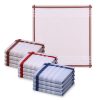 Set 12 Batiste de panza Jemidi, 40 x 40 cm, Multicolor, Bumbac, 55059.14