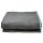 Prosop de sauna unisex Homelevel, 100 x 180 cm, Gri, Bumbac organic, 54937.02