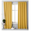 Draperie Lola cu rejansa Jemidi, 140 x 250 cm, Galben, Poliester, 55308.21
