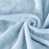 Poncho de baie pentru copii Homelevel, 10-13 ani, Albastru, Bumbac organic, 54880.23.43