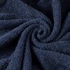 Poncho de baie pentru copii Homelevel, 9-10 ani, Albastru, Bumbac organic, 54983.43