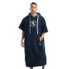 Poncho de surf unisex Homelevel, L-XL, Albastru, Bumbac organic, 54984.20