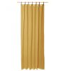 Perdea Donna cu bucle Jemidi, 135 x 245 cm, Galben, Poliester / Bumbac, 55194.06