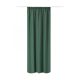 Draperie Elfie Opac cu rejansa Jemidi, 140 x 245 cm, Verde, Poliester, 55333.80