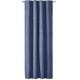 Draperie Elfie Opac cu rejansa Jemidi, 140 x 245 cm, Albastru, Poliester, 55333.04
