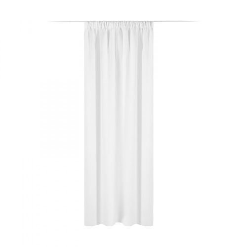 Perdea Elfie Opac cu rejansa Jemidi, 140 x 245 cm, Alb, Poliester, 55333.02