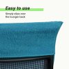 Husa pentru scaun Jemidi, 60 x 130 cm, Verde, Bumbac organic, 54895.78