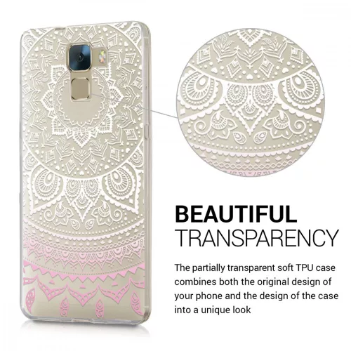 Husa Huawei Honor 7, Silicon, Roz, 35164.01