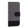 Husa Apple iPhone 5 / iPhone 5s / iPhone SE, Textil, Gri, 35222.22