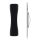 Suport tip inel pentru telefon, Kwmobile, Negru, Plastic, 35412.01