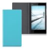 Husa Wiko Ridge Fab, Piele ecologica, Albastru, 32189.23