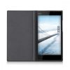 Husa Wiko Ridge Fab, Piele ecologica, Albastru, 32189.23