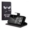 Husa Wiko Birdy, Piele ecologica, Negru, 35604.01