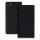 Husa Wiko Fever, Piele ecologica, Negru, 35967.01
