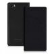 Husa Wiko Fever, Piele ecologica, Negru, 35967.01