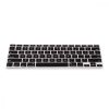 Husa pentru tastatura Apple MacBook Air 13''/MacBook Pro Retina 13''-15'' (to mid 2016), Kwmobile, Negru, Silicon, 36293.01