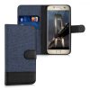 Husa Samsung Galaxy S7, Textil, Albastru, 37134.17