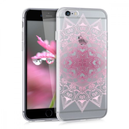 Husa Apple iPhone 6 / iPhone 6s, Silicon, Roz, 35166.08