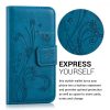Husa Apple iPhone 5 / iPhone 5s / iPhone SE, Piele ecologica, Albastru, 20207.16