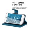 Husa Apple iPhone 5 / iPhone 5s / iPhone SE, Piele ecologica, Albastru, 20207.16