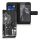 Husa Motorola Moto G 3rd gen, Piele ecologica, Negru, 34861.04