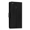 Husa Huawei P9 Lite, Piele ecologica, Negru, 38039.01