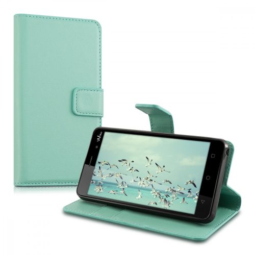 Husa Wiko Lenny 3, Piele ecologica, Verde, 37334.71
