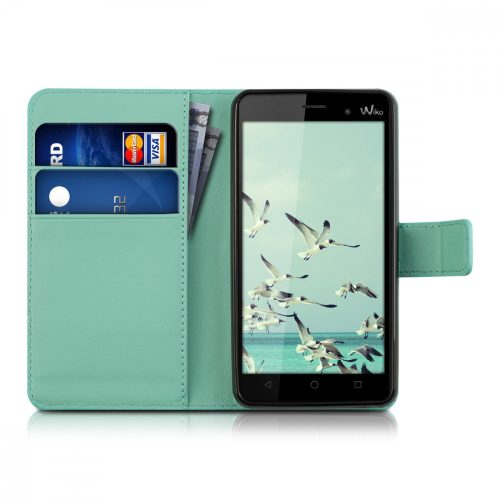 Husa Wiko Lenny 3, Piele ecologica, Verde, 37334.71