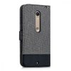 Husa Motorola Moto X Style, Textil, Gri, 38313.22
