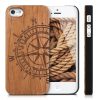 Husa Apple iPhone 5 / iPhone 5s / iPhone SE, Lemn, Maro, 38451.24