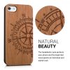 Husa Apple iPhone 5 / iPhone 5s / iPhone SE, Lemn, Maro, 38451.24