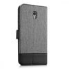 Husa ZTE Blade V7, Textil, Gri, 38682.22