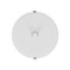 Cablu adaptor 80cm cu dulie E27 pentru plafon, Kwmobile, Alb, PVC, 38943