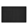 Husa pentru pasaport cu slot card, Kwmobile, Negru, Piele ecologica, 39078.01