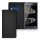 Husa Samsung Galaxy J5, Piele naturala, Negru, 39196.01