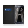 Husa Samsung Galaxy J5, Piele naturala, Negru, 39196.01