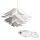 Pendul 90 cm cu abajur modern IQ Jigsaw diametru 50 cm, Kwmobile, Alb, 39219
