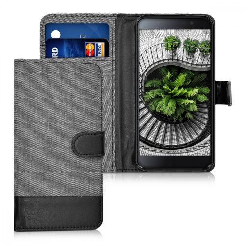 Husa Blackberry DTEK50, Textil, Gri, 39325.22