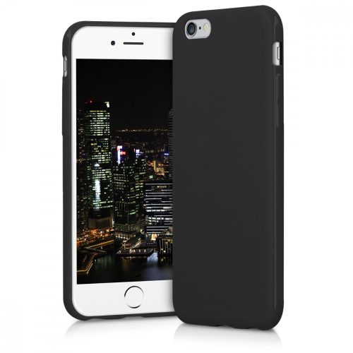 Husa Apple iPhone 6 / iPhone 6s, Silicon, Negru, 35176.01