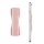 Suport tip inel pentru telefon, Kwmobile, Roz, Plastic, 35411.81