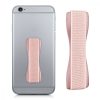 Suport tip inel pentru telefon, Kwmobile, Roz, Plastic, 35411.81
