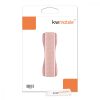 Suport tip inel pentru telefon, Kwmobile, Roz, Plastic, 35411.81