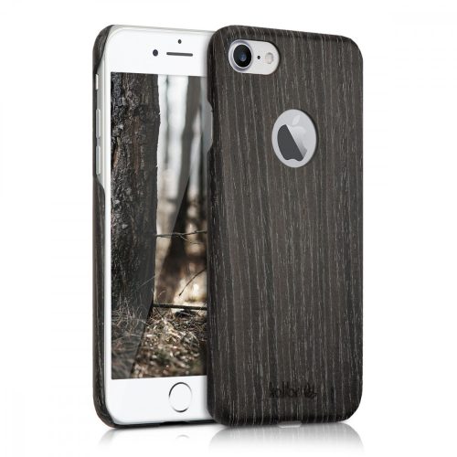 Husa Apple iPhone 8 / iPhone 7 / iPhone SE 2, Lemn, Gri, 39343.73