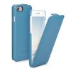 Husa Apple iPhone 8 / iPhone 7 / iPhone SE 2, Piele naturala, Albastru, 39346.04