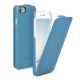 Husa Apple iPhone 8 / iPhone 7 / iPhone SE 2, Piele naturala, Albastru, 39346.04
